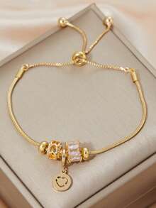 Andkiss Teen Geo Charm Bracelet For Daily - Multicolor - View 6