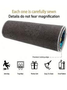 6-Sided Waterproof, Dustproof, Scratch-Resistant Car Trunk Mat - Suitable For SUVs, Sedans And Hatchbacks - Non-Slip Base, Durable And Easy To Clean And Maintain