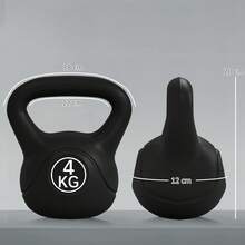 HOMCOM Kettlebell - Preto - Ver 7