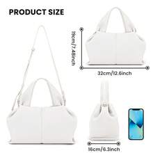 Women Top Handle Bags - Azul cielo - Ver 6