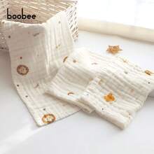 5 件婴儿围嘴，新生儿超柔软舒适小毛巾，多用途婴儿毛巾 - 亲肤且吸水性强，可水洗且不褪色，是圣诞节、万圣节、感恩节送给宝宝的完美礼物！ - 5條裝嬰兒口水巾 - 查看 6