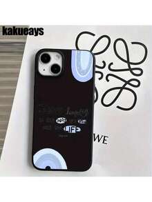 Large Hole Fashion Liquid Look Case, Suitable For IPhone 16 Pro Max, 16, 15 Pro, 14, 14 Plus, 14 Pro Max, 13, 13 Pro, 12 Pro, And 11/11 Pro Max Series. Ideal Gift For Birthdays And Celebrations. - 黑色 - 查看 8