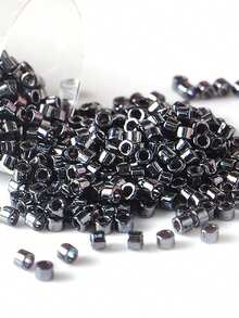 日本产 1.6mm 11/0 Delica 玻璃珠 10g 多色 DB 11/0 工艺品 DIY 珠子，适用于珠宝制作