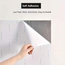 12/24片哑光表面乙烯基自粘防水防滑木纹地板贴纸，适用于客厅、卧室、厨房、地板和墙面翻新，DIY地板和墙面装饰 - 彩色 - 查看 8