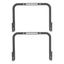 SENDERPICK 2Pcs Mattress Slide Stopper Mattress Retainer Bar Mattress Support Bars - Black - View 3