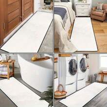 1Pc Navy Blue & Golden Star Runner Rug-48x16in(121x40cm),60x18in(152x45cm) Low-Pile Long Carpet,No Lint,No Odor,Non-Slip Backing For Kitchen, Bathroom, Bedroom Hallway - Ideal For Large Spaces & Modern Decor, Durable Material,Holiday Selection,Christmas&Thanksgiving Day - 01-48x16 英吋(121x40公分) - 查看 7