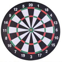 Tiro Al Blanco Dardera Diana 6 Dardos Doble Cara Grande 37 cm de Diametro Juego de Dardos Familiar Set de Diana para Casa y Oficina Entretenimiento Deporte interior y exterior - Multicolor - Ver 4