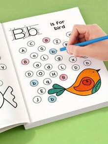 1 Stück A-Z Buchstaben Übungsheft für den Kindergarten - Englisch lernen und Schreibübungen für Vorschulkinder, wiederverwendbares Handschrift Übungsheft, Magic Practice Workbook Set, Schüler, Schreibwaren, Schulmaterial, Fantasy Buch, geeignet als Lernbelohnung, Urlaubsgeschenk oder Geburtstagsgeschenk, Schreibwarenbedarf