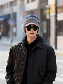 Ultimate Winter Warm Knit Hat Beanie With Brim & Ear Flaps - Super Soft Thermal Lined, Windproof & Water-Resistant Unisex Cap For Men & Women - Perfect For Outdoor Skiing, Hiking, Trekking & Daily Urban Fashion - Made With Premium Merino Wool