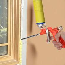 1 Pc Foam Glue Gun Home Accessories Metal Foam Expanding Spray Gun Polyurethane Foam Gun Glue Sealant Specia Bubble Tool - Multicolor - View 7