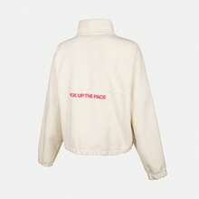 Nike Women's AS W NK ONE TF HZ TOP POLAR GC Fleece Sweatshirt IO0254-047 - White - View 2