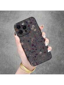 おしゃれな花の茎のiPhone16 15 14 13 12 11 XR Plus Pro Max Mini電話でケース、イースター、クリスマス、ハロウィンのデコ/誕生日、彼女、彼氏、友人、または自分自身を分けるへのギフト - ブラック - チェックする 4