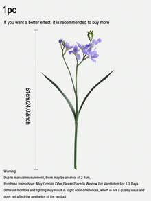 1 Stück künstliche Seiden-Orchideenblumen, Fake Dendrobium-Blumen, künstliche Freesien-Blumen, Fake Orchideen mit langem Stiel aus Kunststoff für DIY Blumensträuße, Blumenarrangements, Heimdekoration, Partydekoration, Wand, Wohnzimmer, Schlafzimmer, Hochzeit, Schreibtisch-Deko. Zuhause, Schreibtisch-Dekoration, Küche, Tisch, Tischmitte, Büro, Garten, Außenbereich, Haus, Terrasse-Dekoration, Frühling, Sommer, Dekoration