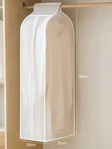 1 Peça Capa de Poeira de Roupa EVA Branca com Zíper, Protetor de Roupas Leve para Pendurar no Quarto, Escritório, Armário e Dormitório, Bolsa de Armazenamento Econômica, Apenas Lavagem Manual ou a Seco, Protetor de Guarda-Roupa | Bolsa de Roupas com Zíper | Armazenamento de Fácil Acesso, Organizador de Roupas Bolsa de Roupa 263 Bolsa Impermeável Bolsa de Armazenamento Armazenamento de Roupas Bolsa de Roupas Cubos de Embalagem Essenciais de Viagem Organizador de Viagem - Multicolorido - Visão 12