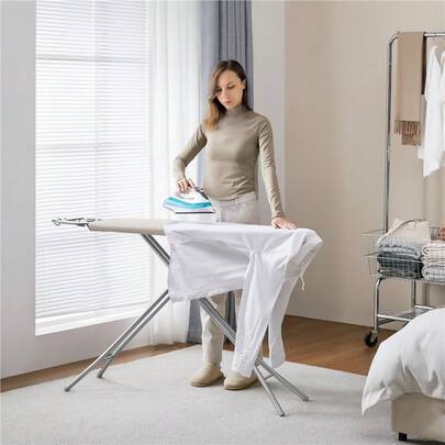 Butterslay 1PC Full Size Foldable Ironing Board With 4 Legs For Laundry