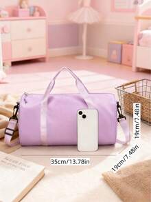 1pc Customized Dance Bag, Can Embroider Your Name, Latin Dance Style, Suitable For Daily Commute, Travel, Vacation, School, Outdoor Fitness, Large Capacity Design, Can Be Used As A Shoulder Bag, Also A Great Gift For Friends And Family, Can Customize Letters, Lucky Numbers, Etc. - Handbag - View 9