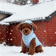 BJAYPET 一套秋冬新款狗狗羽绒服，带可拆卸帽子 - 双层保暖防风背心式羽绒服，高品质，可机洗，加厚颈部保护，适合小型犬到超大型猫咪，也适合无毛猫、雪纳瑞犬和其他小型犬种，穿着舒适。