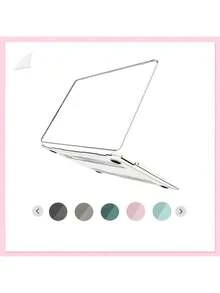 Transparent Macbook Case Compatible With MacBook Air Pro,13/14/15 Inch Computer Case Plastic Hard Case Shell Laptop Cover,A2485 A2442 A1466 A1369 M2,2pcs/set