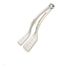 2er-Pack – Hochtemperaturbeständiger Spatel – Lebensmittelzange – Pfannenwenderzange – Bratpfannenzange – Pizzawender – Verbrühungsbeständiger Bratpfannenwender