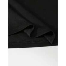 100% Cotton Eat Your Protein, Anime Gym, Pump, Bodybuilding, Fitness T-Shirts |     Funny Short Sleeves Golf Gift T-Shirt For Men And Women Fashion Design Soft Fabric  Loose Hip Hop Street Style Unisex Home Daily Wear - 黑色 - 查看 4