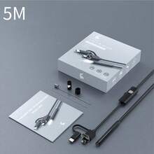 2025新款高精度工业级10MP高清摄像头，1080P可调，安卓有线USB连接，智能手机App智能投影，超柔金属鹅颈管，长度可选1m/2m/3.5m/5m - 彩色 - 查看 8