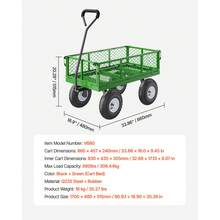 Garden Carts - Verde 680 Libras - View 7