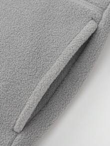 Balabala 2-5 Years Old Kids Fleece Hooded Sweatshirt, Boys & Girls Winter Warm Pullover, Soft & Comfortable - Black - View 9