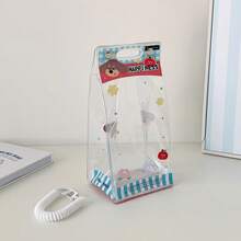 PVC透明步行袋，可爱娃娃，防尘收纳袋，娃娃展示袋，生日礼物 - 圣诞礼物，完美礼物