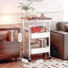 Office Storage Cart - White - View 8