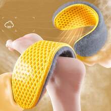 1pc Winter Warm Insole, Thick Thermal Lining, Anti-Fatigue, Moisture-Wicking, Breathable, Trimmable, Unisex Design, Anti-Slip, Odor-Resistant, Thick Wool Felt Pad Insulation,Galentines,Puppy,Carnival,Party Decorations,Shoe,Spring Summer Picks,Brides Maid Gifts,Room,Bedroom Decor,Beach,Travel,For Men,For Women,Vacation - Multicolor - View 4