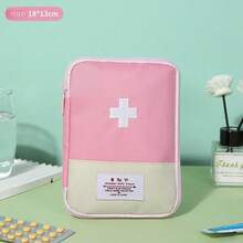 大容量便携式医药箱 - 耐用布料，紧凑型旅行包，适合家庭、急救和紧急使用 - 空袋，不含急救配件，适用于应急工具包包