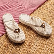 Women's Casual Morocco Flip Flops Comfortable Promotion Launch - trắng - Xem 1