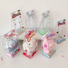 PVC透明步行袋，可爱娃娃，防尘收纳袋，娃娃展示袋，生日礼物 - 圣诞礼物，完美礼物