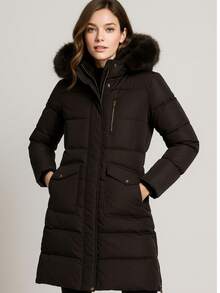 SAKERS OUTDOOR CLOTHING Women Winter Coats - 棕色 - 查看 2
