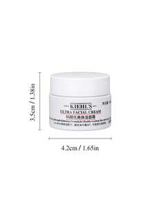 Kiehl's Powerful Moisturizing Cream With Squalane - Deep Nourishment, Strengthens Skin Barrier. 24-Hour Long-Lasting Hydration. Suitable For Sensitive Skin, All Skin Types. Nourishing And Plumping, Essential For Winter. Travel Size - 14ml/0.5oz - White - View 9