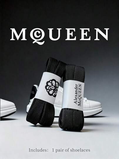 Classic Flat Wide Double-Layer Unisex Sneakers White Shoelace​