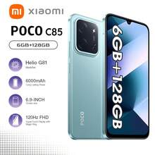 xiaomi redmi POCO C85 Smartphone 6+128GB Up to 16GB RAMMemory extension immersive 6.9" display Up to 120Hz AdaptiveSync Helio G81-Ultra Rear Camera 50MP Front Camera 13MP Largemity Batter - 綠色 - 查看 1