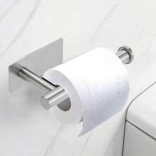 1 pieza Estante de almacenamiento de pañuelos de acero inoxidable, soporte minimalista y sencillo para papel higiénico para decoración del hogar y el baño, decoración de otoño