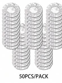 10/20/30/40/50pcs Kitchen And Dining Table Aluminum Foil Insulation Cover - Reusable, Insulated Picnic, Camping, And Household Food Packaging, Camping Food Insulation Cover | Reusable Food Packaging. Insulation Cover, Household Aluminum Foil Cling Film Cover, Insulation Cover. Kitchen Preservation And Insulation. Kitchen Storage And Organization, Household And Daily Necessities, Fresh-Keeping Cover, Convenient And Practical, Sturdy And Durable. - Multicolor - View 15