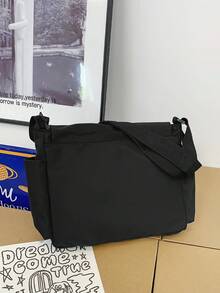 Men's Casual Versatile Commuter Shoulder Messenger Bag