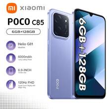 xiaomi redmi POCO C85 Smartphone 6+128GB Up to 16GB RAMMemory extension immersive 6.9" display Up to 120Hz AdaptiveSync Helio G81-Ultra Rear Camera 50MP Front Camera 13MP Largemity Batter - 紫色 - 查看 1