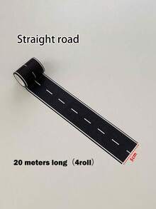 卡通DIY公路铁路交通纸胶带铁路公路胶带汽车火车角贴家居装饰贴纸，墙贴，乙烯基贴纸，用于家居装饰，春季装饰品，让您的家焕然一新，Rama装饰贴纸礼物生日毕业返校房间装饰学习用品 - 彩色 - 查看 12