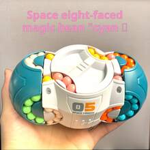 Challenging 3D Cylindrical Magic Bean Cube Puzzle Toy With Colorful Rotating Beads, Creative Slider Game For Stress Relief And Focus Training, Smooth Handheld Design Made Of ABS Resin, Ideal For Adults And Teens Who Love Brain Teasers And Hand Puzzles, Perfect Halloween Trick Gift, Christmas Stocking Stuffer, Thanksgiving Surprise, Birthday Present, Office Desk Toy And Holiday Party Favor (Available In Red, Blue, Black) - Nhiều màu - Xem 6