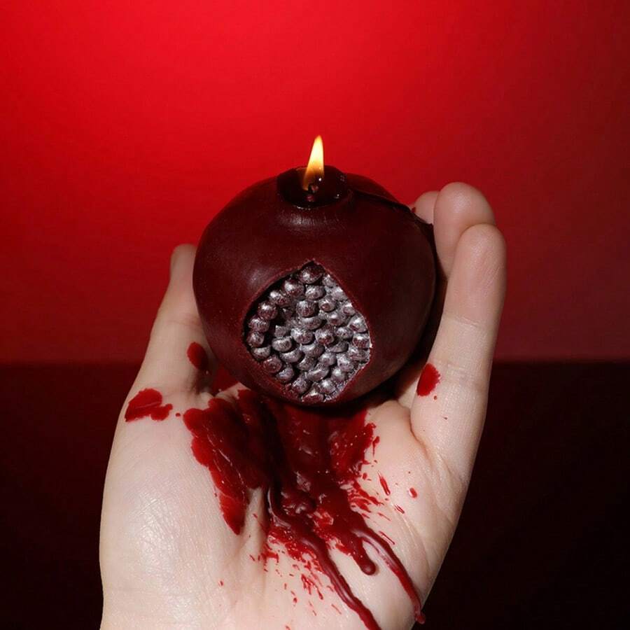 低温蜡，石榴香型，搭配香氛蜡烛营造温馨氛围，室内家居香氛，小众香氛，情侣节日礼物