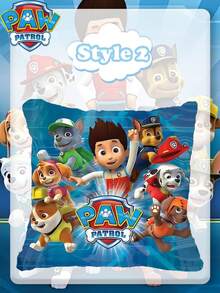 Paw Patrol Theme - Paw Patrol Hero Accessories: Cute Puppy Patrol Plush Throw Pillow, Suitable For Living Room, Sofa And Bedroom. Fluffy Gray Cartoon Archie Cushion, Soft And Comfortable Touch. A Perfect Gift For Friends And Family On Holidays And Parties. - Multicolor - View 10