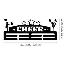 1pc Cheerleader Medal Display Rack, Metal Wall Decor Storage Rack, Athlete Gift