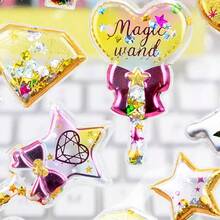 Random 1/6/12pcs Cute 3D Cartoon Stickers, Pink EVA Bubble Stickers, Scrapbooking Birthday Party Gifts Stickers, 3D Bubble Stickers To Enhance Device Aesthetics, Ideal Gifts To Delight Friends, Phone Accessories, Phone Case Stickers, Phone Stickers, Phone Decorations, Creative, Fun Design, Glitter Stickers, Durable Material, High-Quality Stickers, DIY Decor Enthusiasts, Stationery Collectors.