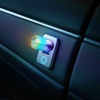 2个触摸式氛围灯，5V彩虹灯，USB供电，高亮度霓虹灯，浪漫氛围灯，柔和护眼光源，多种照明模式可选，适用于汽车/桌面/节日装饰