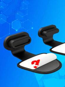 1个硅胶手机充电口防尘塞,兼容苹果/安卓Type-C接口防尘盖 - 彩色 - 查看 4