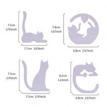 1pc Polystyrene LOVE Cat Letter Desktop Decor Ornament, Suitable For Product Display, Home Office, Valentine's Day, Holiday Celebration, Party Table Decoration